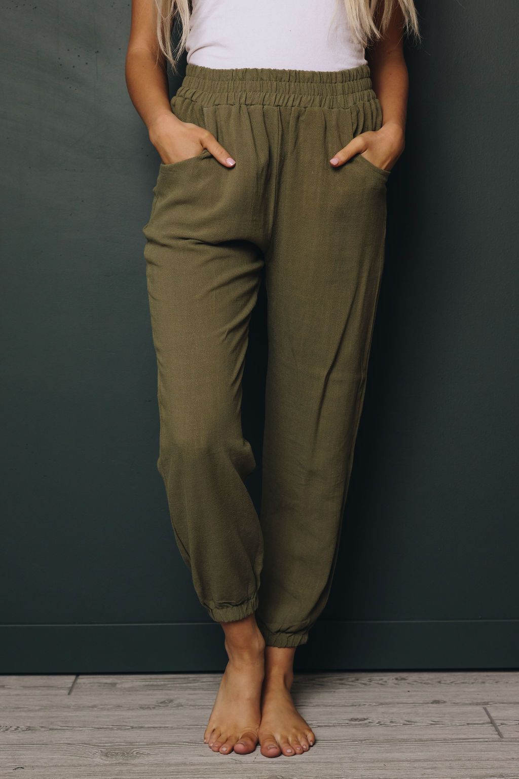 Ronnie Linen Joggers