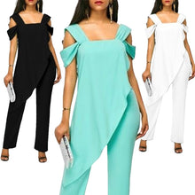 Load image into Gallery viewer, High Waist Slim Sleeveless Jumpsuit