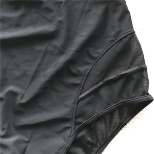 Zipper Front Padded Swimwear