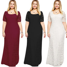 Load image into Gallery viewer, Summer Maxi Elegant Lace Dress