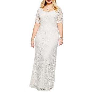 Summer Maxi Elegant Lace Dress