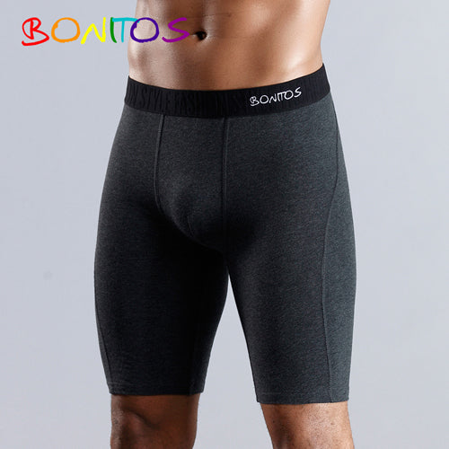 Long Boxer Shorts Natural Cotton Comfortable Soft Top Brand High Quality