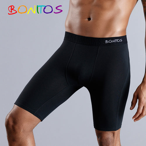 Long Boxer Shorts Natural Cotton Comfortable Soft Top Brand High Quality