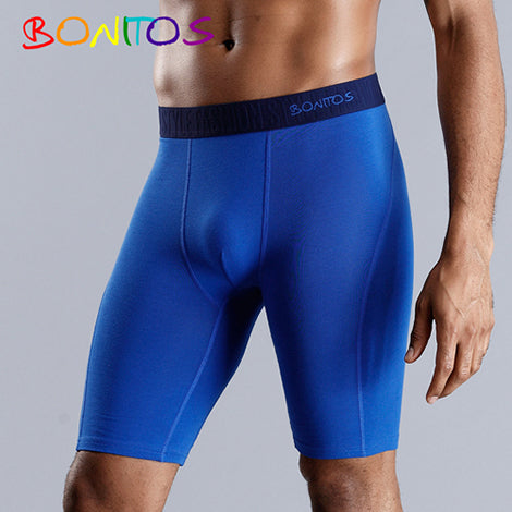 Long Boxer Shorts Natural Cotton Comfortable Soft Top Brand High Quality