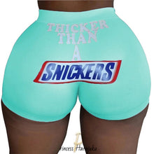 Load image into Gallery viewer, Summer High Waist Women Sexy Hip Plus Size Fitness Thicker Than A Snickers