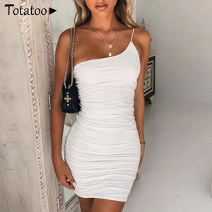 Lace Up V Neck Mini Dress Women Summer Hollow Out Ruffles Sundress