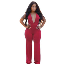 Load image into Gallery viewer, Women Plus Size Jumpsuits