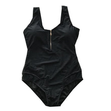 Load image into Gallery viewer, Zipper Front Padded Swimwear