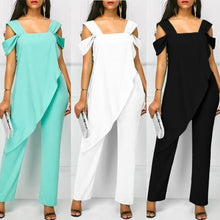 Load image into Gallery viewer, High Waist Slim Sleeveless Jumpsuit