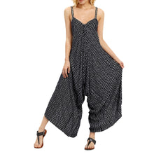 Load image into Gallery viewer, V-Neck Bandage Loose Jumpsuit