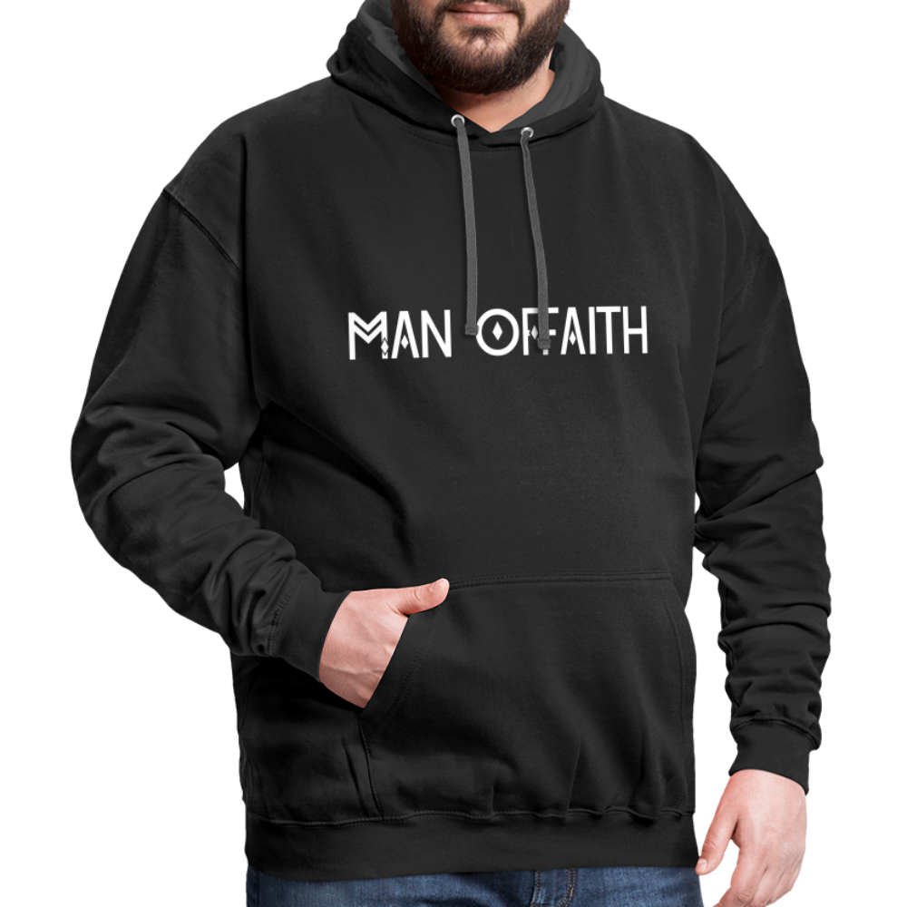 Uniquely You Mens Hoodie - Pullover Hooded Sweatshirt - Graphic/Man Of Faith
