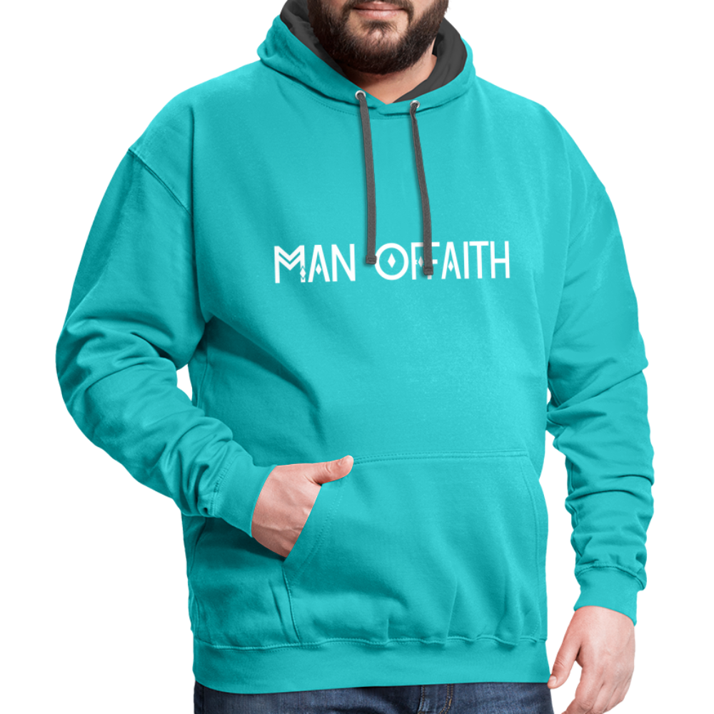 Uniquely You Mens Hoodie - Pullover Hooded Sweatshirt - Graphic/Man Of Faith
